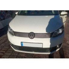 Зимова накладка на решітку (верхня) Матова для Volkswagen Caddy 2010-2015 рр