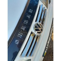 Накладки на решітку (нерж) 2000-2008 рік, 8 смужок для Volkswagen Sharan рр