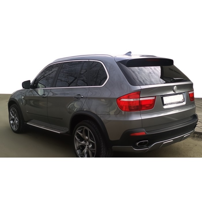 Накладка на задній бампер (2007-2010, під фарбування) для BMW X5 E-70 рр