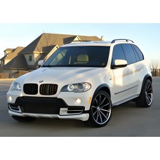 Накладка на передній бампер (2007-2010, під фарбування) для BMW X5 E-70 рр