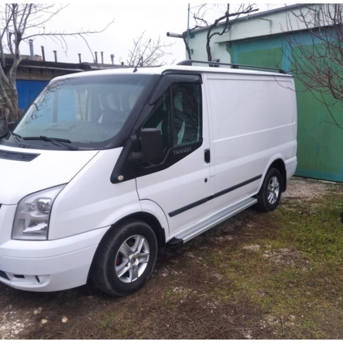 Рейлінги чорні Пластикові кінцевики для Ford Transit 2000-2014 рр