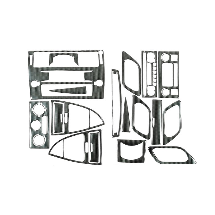 Накладки на панель Титан для Citroen C-4 2004-2010 гг