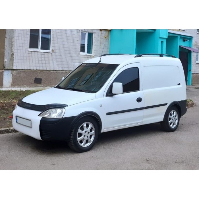 Рейлінги чорні Пластикові ніжки для Opel Combo 2002-2012 рр