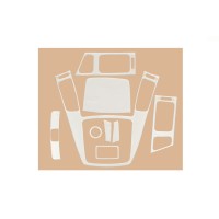 Накладки на панель Small Алюминий для Hyundai I-30 2007-2011 гг