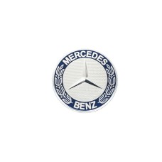 Знак Мерседеса на капот (самоклейка) Самоклейка для Mercedes Viano 2004-2014 рр