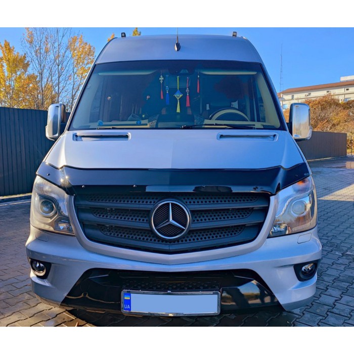 Дефлектор капота 2013-2025 (V1, EuroCap) для Mercedes Sprinter W906 рр