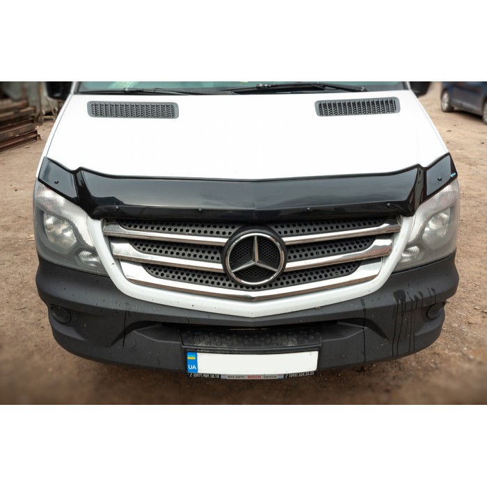 Дефлектор капота 2013-2025 (V1, EuroCap) для Mercedes Sprinter W906 рр