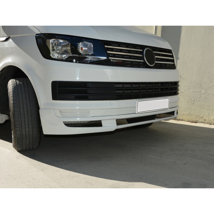 Накладка на передній бампер 2015-2018 (під фарбування) для Volkswagen T6