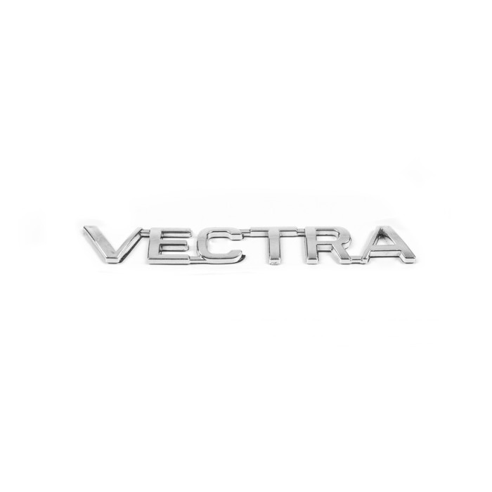 Напис Vectra (Туреччина) 135мм на 18мм для Opel Vectra A 1987-1995 рр