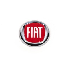 Емблема (червона V1, самоклейка) 75 мм для Тюнінг Fiat