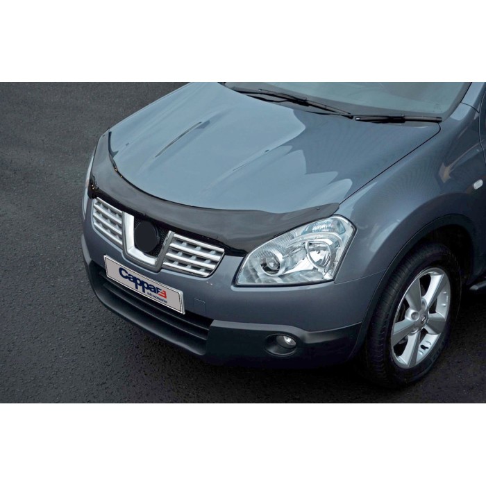 Дефлектор капота (EuroCap) для Nissan Qashqai 2007-2010 гг