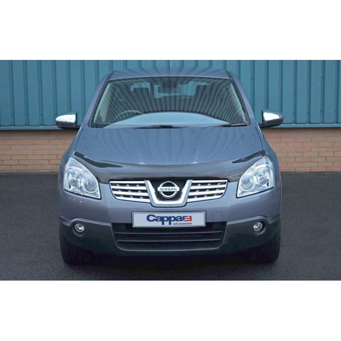 Дефлектор капота (EuroCap) для Nissan Qashqai 2007-2010 гг