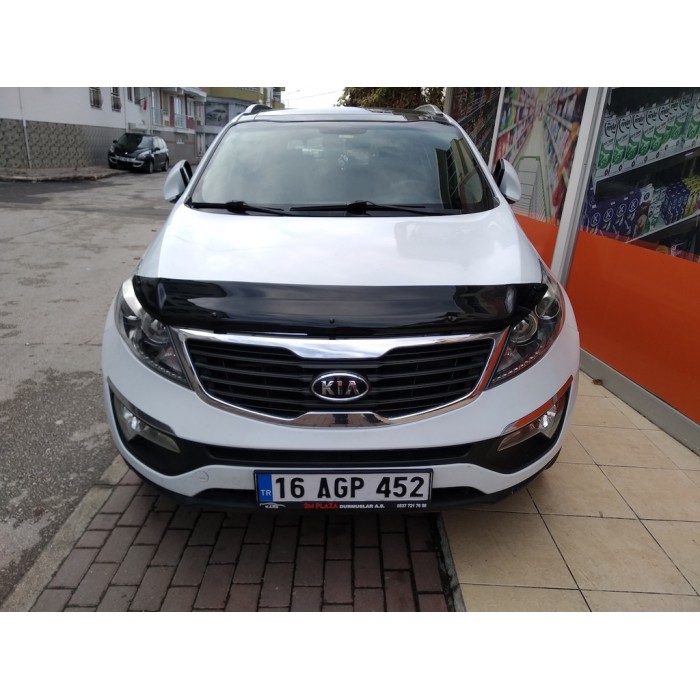 Дефлектор капота (EuroCap) для Kia Sportage 2010-2015 рр