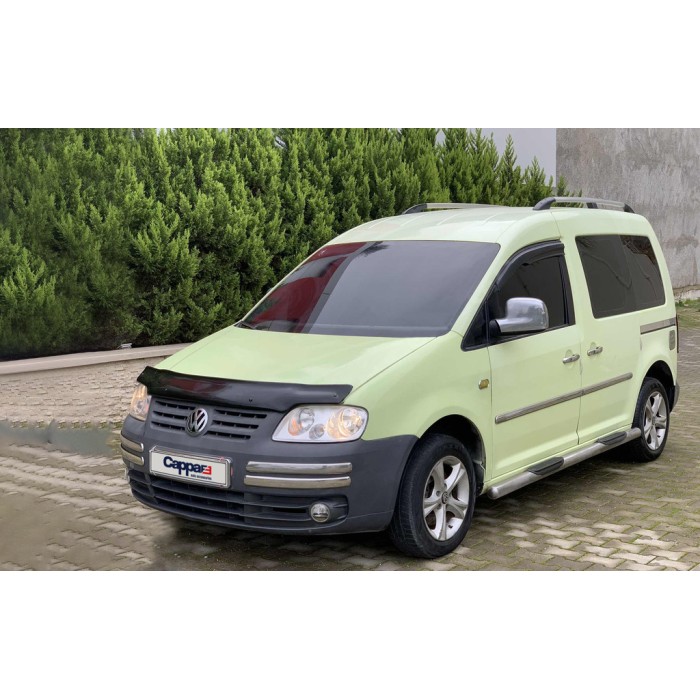 Дефлектор капота (EuroCap) для Volkswagen Caddy 2004-2010 гг