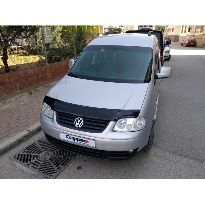 Дефлектор капота (EuroCap) для Volkswagen Caddy 2004-2010 гг