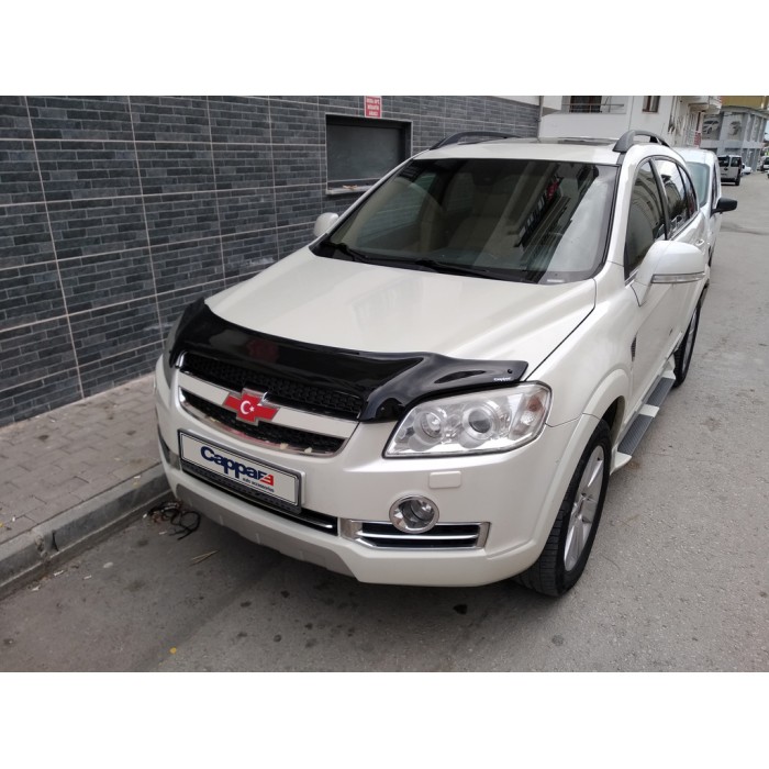 Дефлектор капота 2006-2011 (EuroCap) для Chevrolet Captiva рр