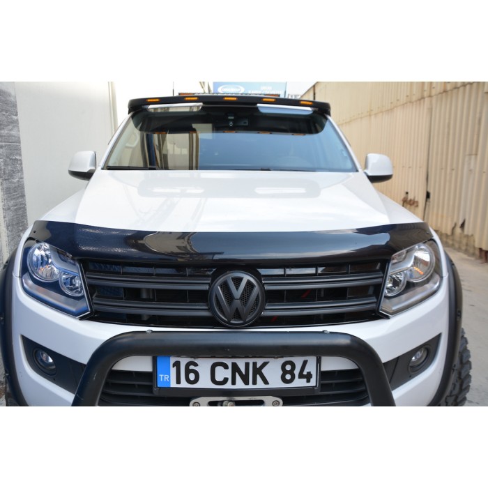 Дефлектор капота (EuroCap) для Volkswagen Amarok 2010-2022 гг