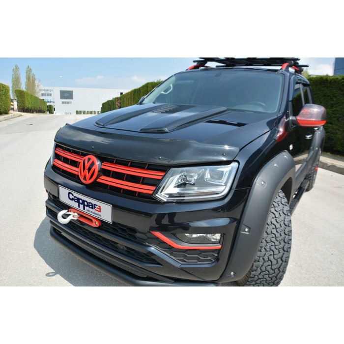 Дефлектор капота (EuroCap) для Volkswagen Amarok 2010-2022 гг