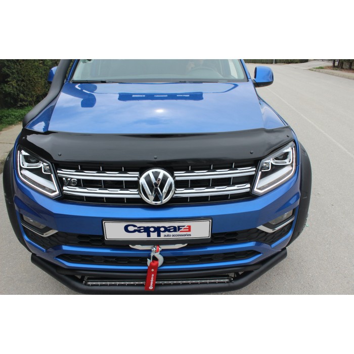 Дефлектор капота (EuroCap) для Volkswagen Amarok 2010-2022 гг