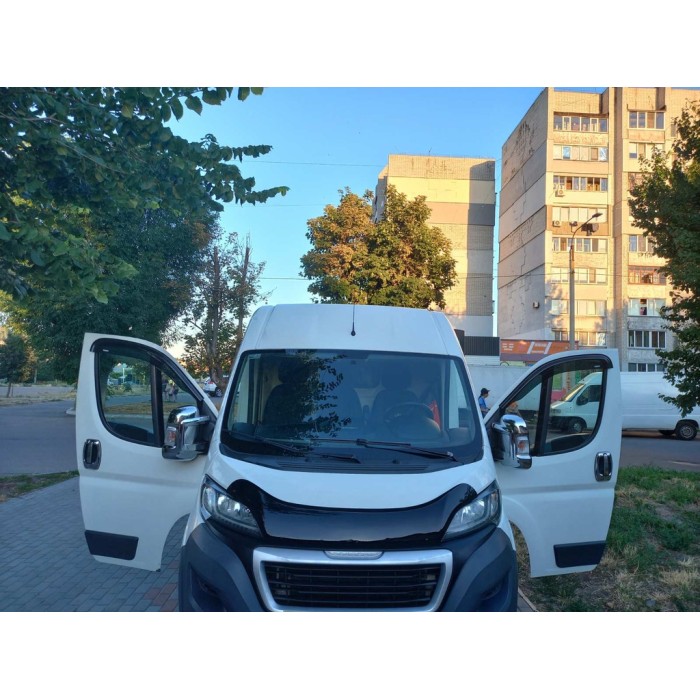 Дефлектор капота 2014-2025 (EuroCap) для Peugeot Boxer рр