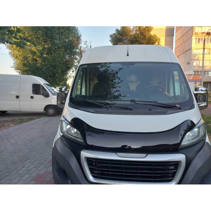 Дефлектор капота 2014-2025 (EuroCap) для Peugeot Boxer рр