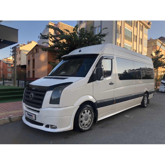 Дефлектор капота 2006-2025, 2011-2025 (EuroCap) для Volkswagen Crafter 2006-2016 рр