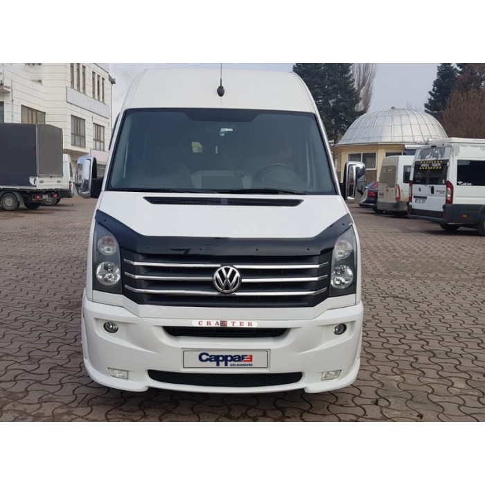 Дефлектор капота 2006-2025, 2011-2025 (EuroCap) для Volkswagen Crafter 2006-2016 рр