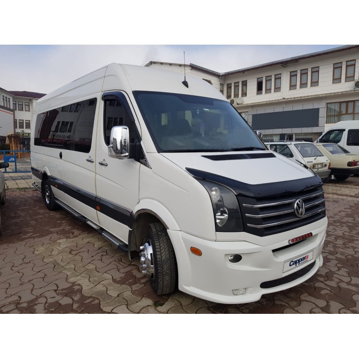 Дефлектор капота 2006-2025, 2011-2025 (EuroCap) для Volkswagen Crafter 2006-2016 рр