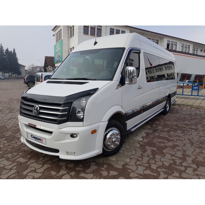 Дефлектор капота 2006-2025, 2011-2025 (EuroCap) для Volkswagen Crafter 2006-2016 рр