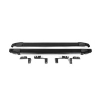 Бокові пороги Omsa Black (2 шт., алюм.) для Citroen Nemo