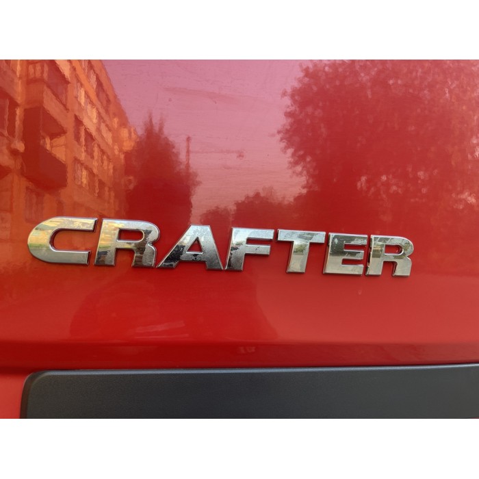 Напис Crafter (косою шрифт) для Volkswagen Crafter 2006-2016 рр