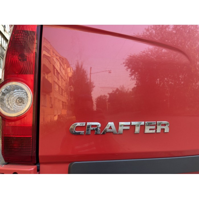 Напис Crafter (косою шрифт) для Volkswagen Crafter 2006-2016 рр