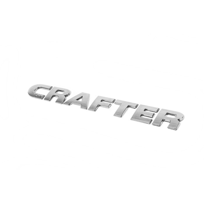 Напис Crafter (косою шрифт) для Volkswagen Crafter 2006-2016 рр