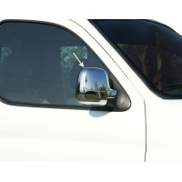 Накладки на зеркала (2 шт, пласт) для Peugeot Partner 1996-2008 гг