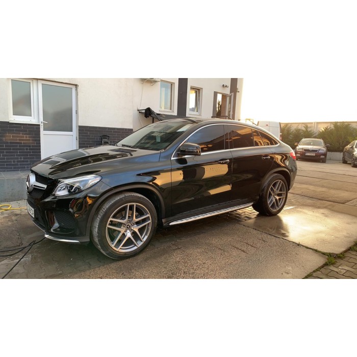 Бокові пороги (OEM) для Mercedes GLE coupe C292 2015-2019 рр