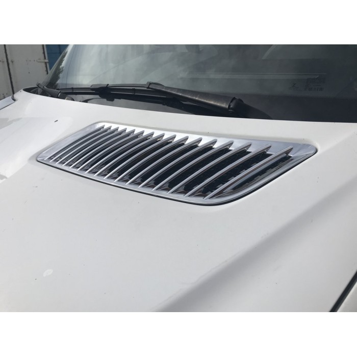 Накладка на охолодження (2 шт., ABS) для Mercedes Sprinter W906 2006-2018 рр