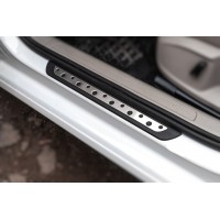 Накладки на пороги Flexill Dotline (4 шт, нерж) для Volkswagen Golf 7/E-Golf