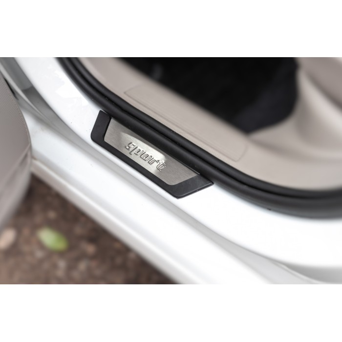 Накладки на пороги Flexill Sport (4шт, нерж) для Volkswagen Golf 7/E-Golf