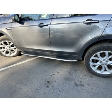 Бокові пороги OEM V1 (2 шт, алюм.) для Land Rover Discovery Sport