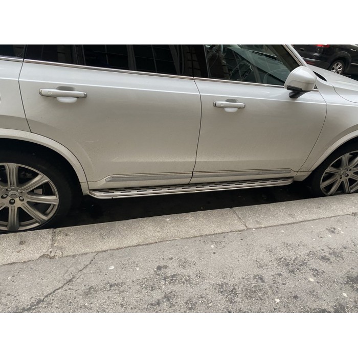 Бокові пороги OEM V1 (2 шт) для Volvo XC90 2015- рр