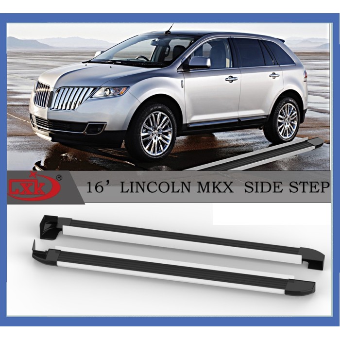 Бокові пороги ОЕМ V1 (2 шт) для Lincoln MKX 2015- рр