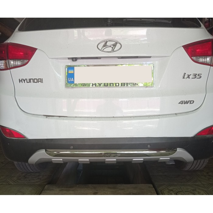 Задня пластикова накладка V2 для Hyundai IX-35 2010-2015 рр