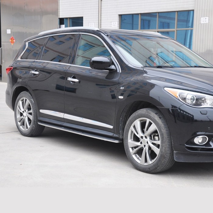 Бокові пороги (2 шт) для Infiniti QX60 2016-2021 рр