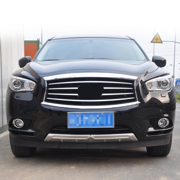 Передня і задня накладки (2 шт) для Infiniti QX60 2016-2021 рр