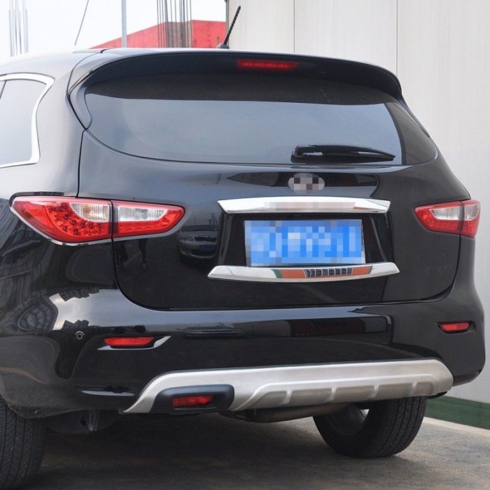 Передня і задня накладки (2 шт) для Infiniti QX60 2016-2021 рр