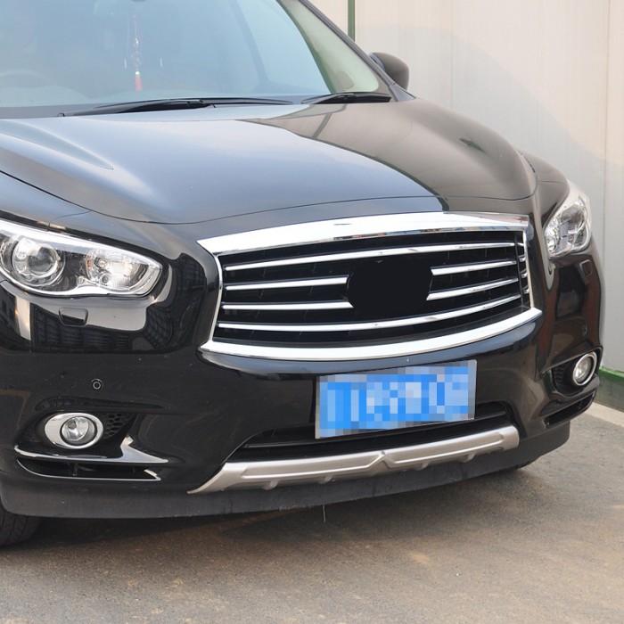 Передня і задня накладки (2 шт) для Infiniti QX60 2016-2021 рр