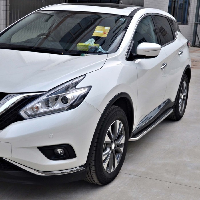 Бокові пороги V1 (2 шт) для Nissan Murano 2014- рр