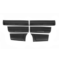 Молдинг на двери (4 шт, ABS) для Toyota Hilux 2015- гг