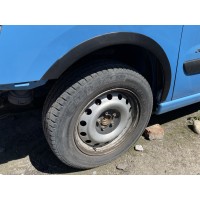 Накладки на арки (4 шт, чорні) для Citroen Jumpy 2007-2017 рр