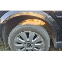 Накладки на арки SD (4 шт, чорні) для Opel Vectra C 2002-2008 рр